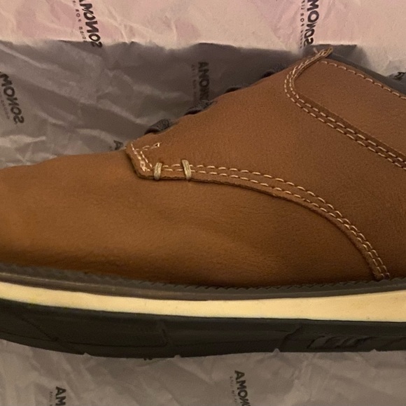 Sonoma, dress shoes, Memory foam soles, size 5Boys, lace up, worn once - Picture 6 of 12